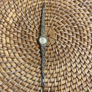 My grandmas watch . Does not tick right now. Beautiful antique.